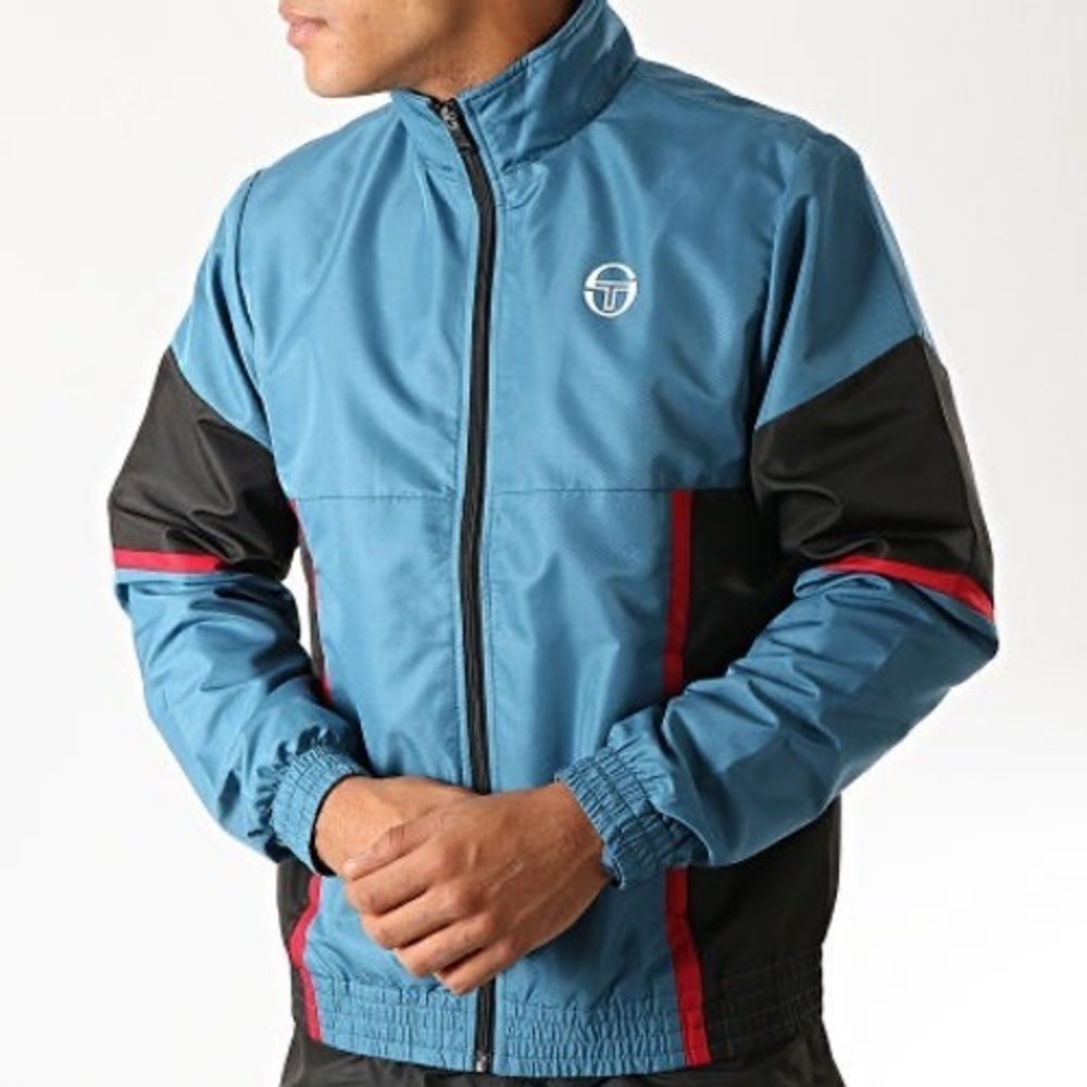 Sergio Tacchini 2XL Orion Track Jacket NWOT Street Sport Retro Colorblock